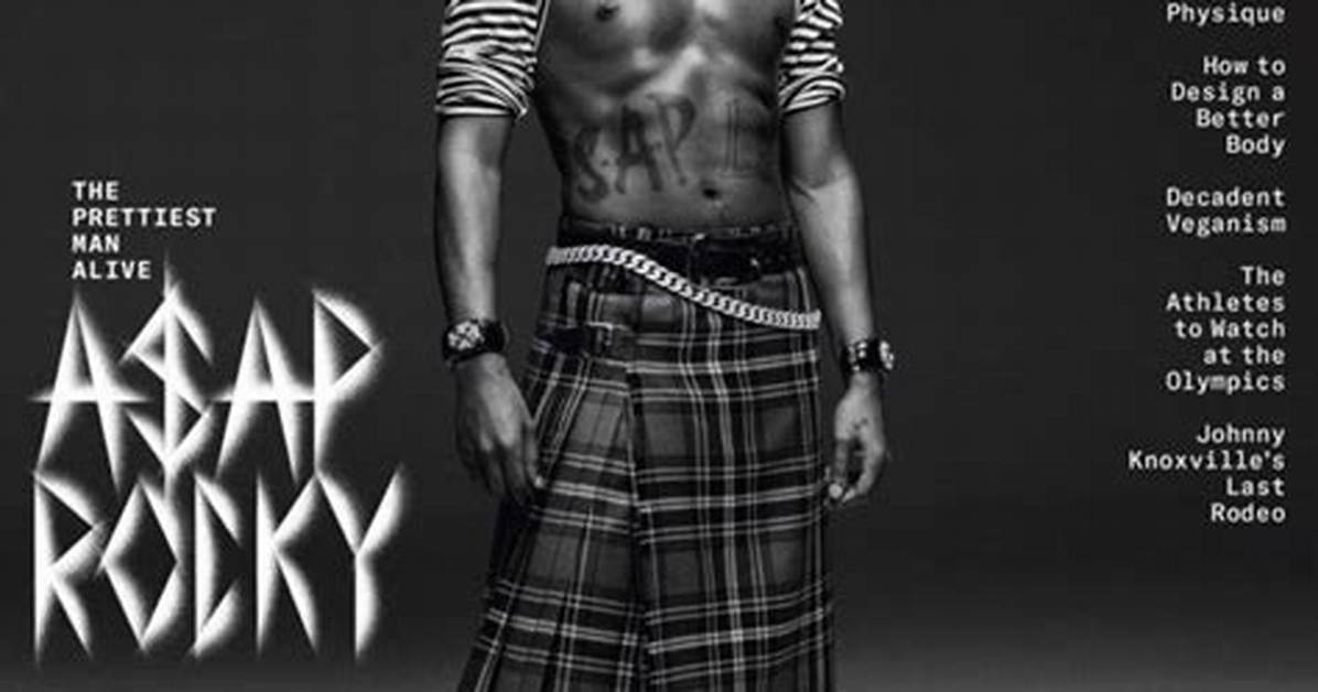 A$Ap Rocky Named Gq’s ‘Prettiest Man Alive’