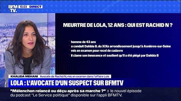 Affaire Lola Suspect Photo