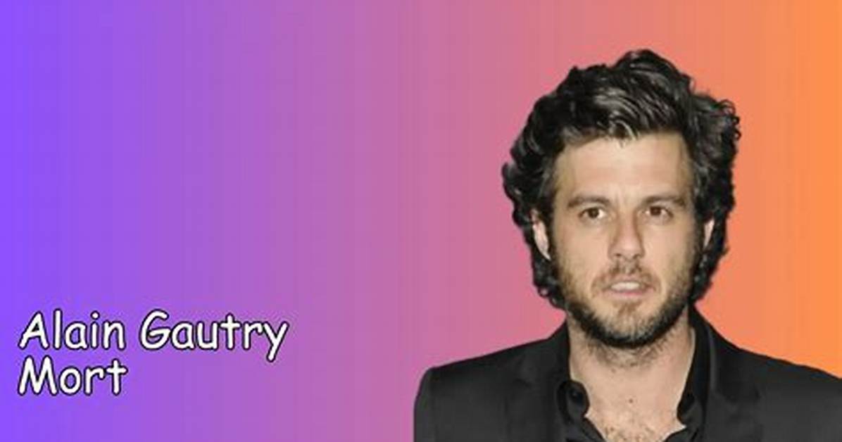 Alain Gautry Mort
