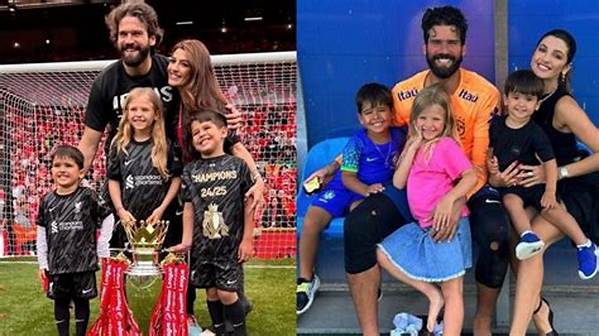 Alisson Becker Children: Meet Helena, Rafael and Matteo