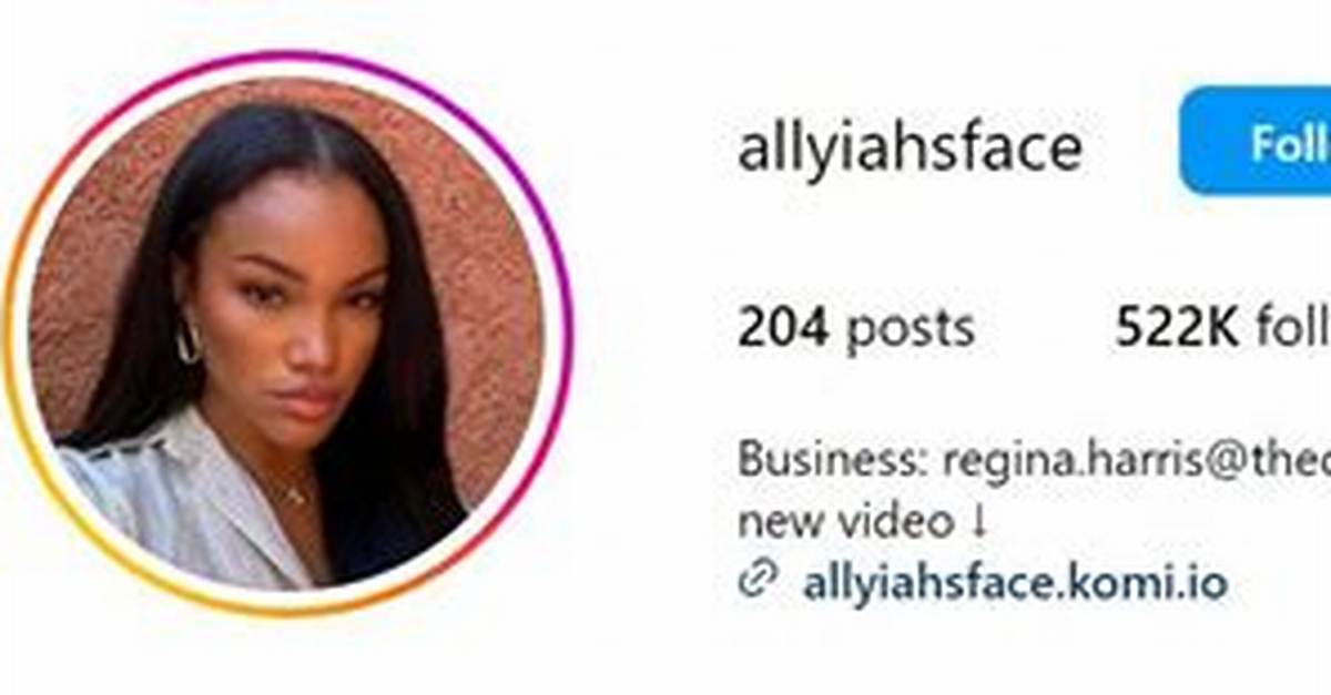 Allyiahsface Net Worth, Age, Height, Bio, Birthday, Wiki!