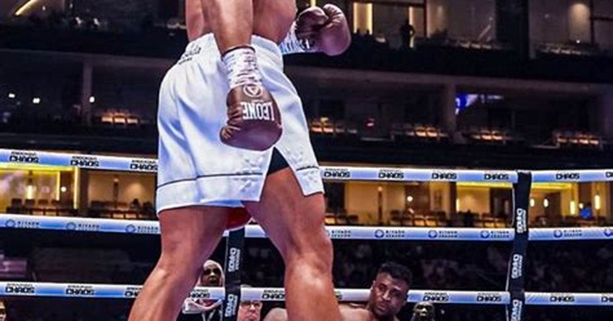 Anthony Joshua Scores Spectacular Knockout Victory over Francis Ngannou