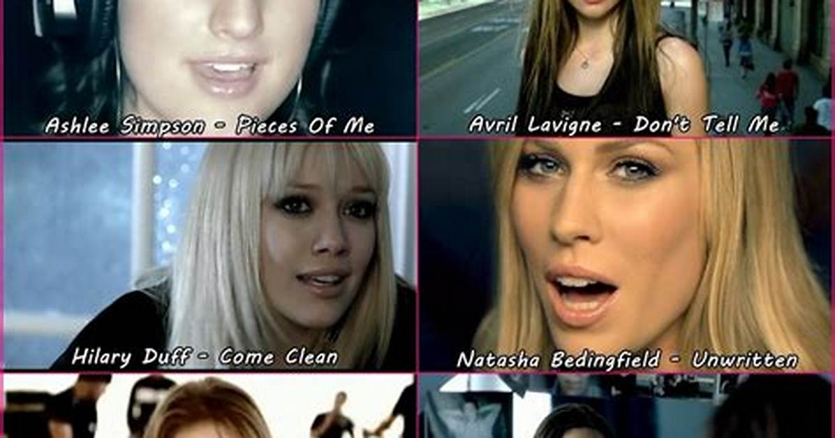 Ashlee Simpson, Skye Sweetnam & Charli Xcx - the Pop Punk Sisters