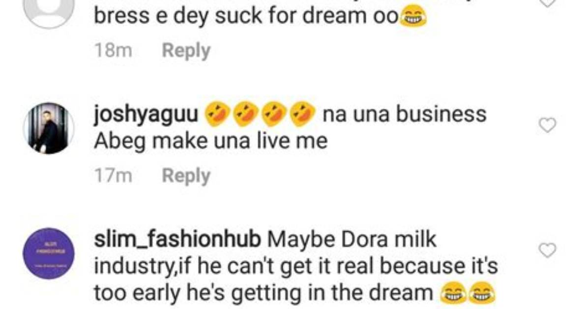 Bbnaija: “He Is Eating Dora’s Breast” – Nigerians React to Video of Ozo Chewing His Mouth While Sleeping