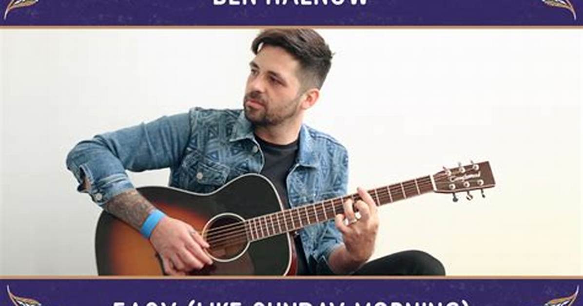 Ben Haenow Reworks Commodores’ Classic Hit 'Easy (Like Sunday Morning)' on Third 'Café Covers' Album