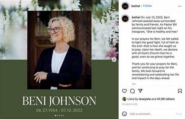 Beni Johnson Passed Away at the Age of 67
