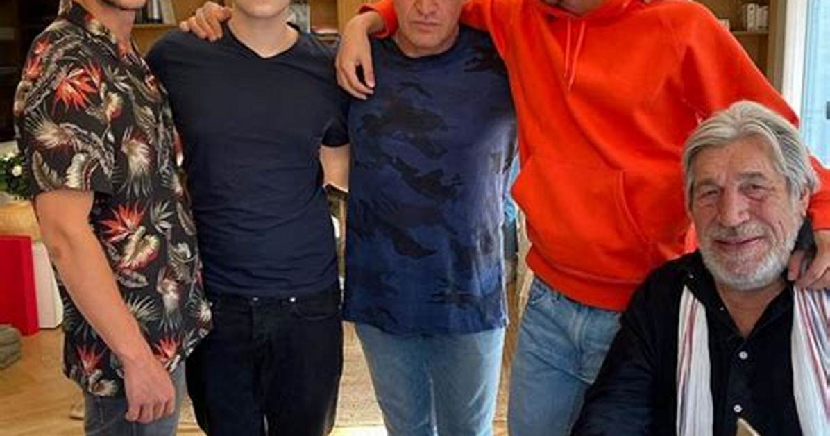 Benjamin Castaldi Et Ses Fils