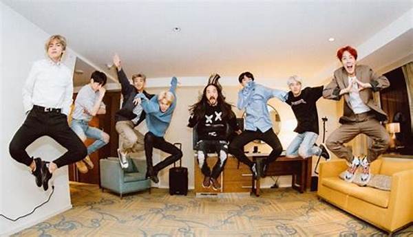 Bts and Steve Aoki Meet up Days Ahead of 'Mic Drop' Remix