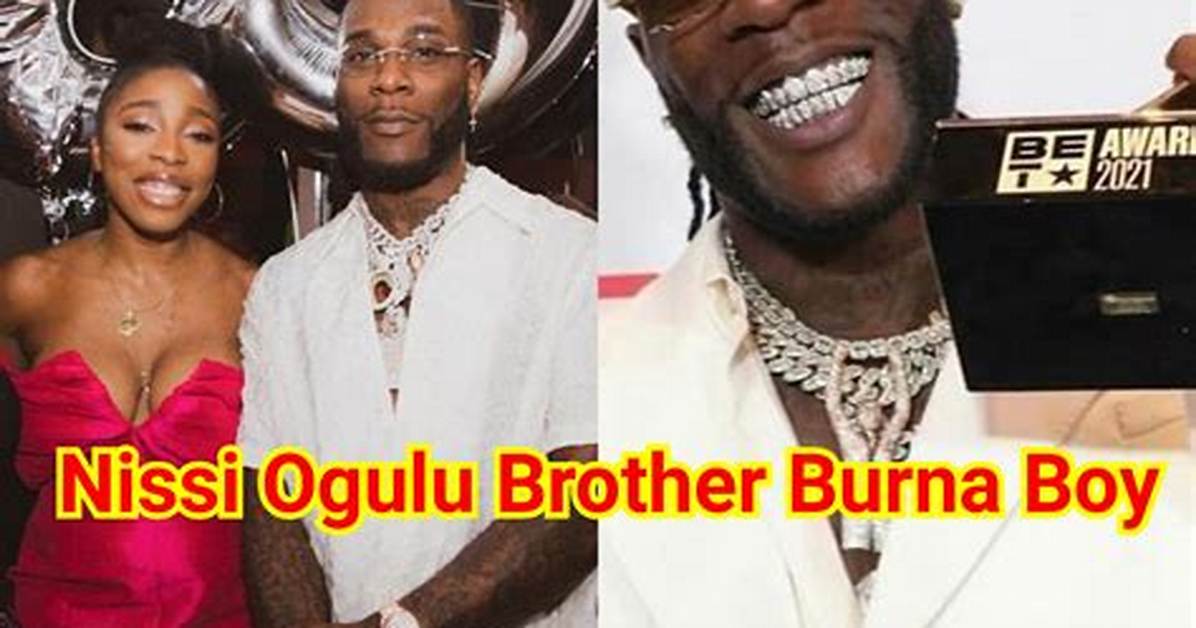 Burna Boy's Sister Nissi Ogulu Biography: Net Worth, Songs, Age, Parents, Boyfriend, Instagram, Range Rover