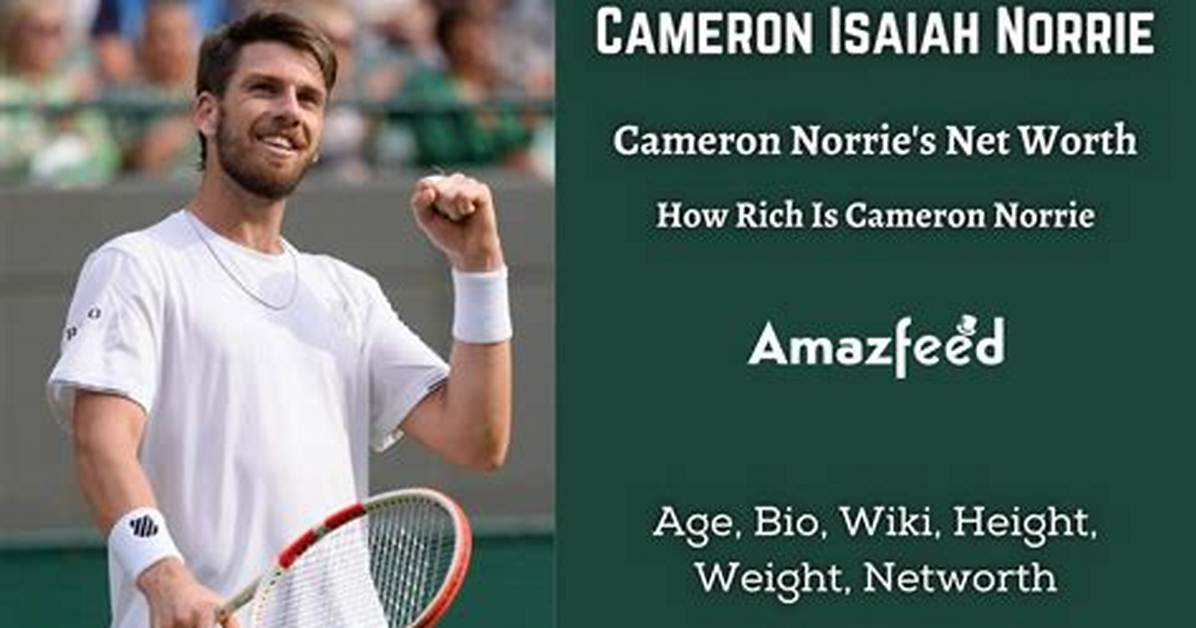 Cameron Norrie Net Worth, Age, Height, Weight