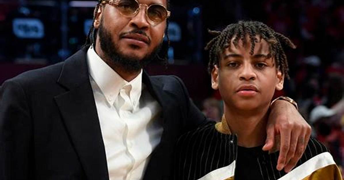 Carmelo Anthony’s Children; Meet His Son, Kiyan Anthony
