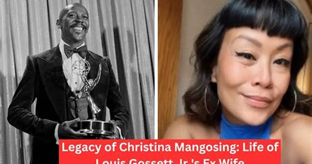 Christina Mangosing- Ex-Wife of Louis Gossett Jr