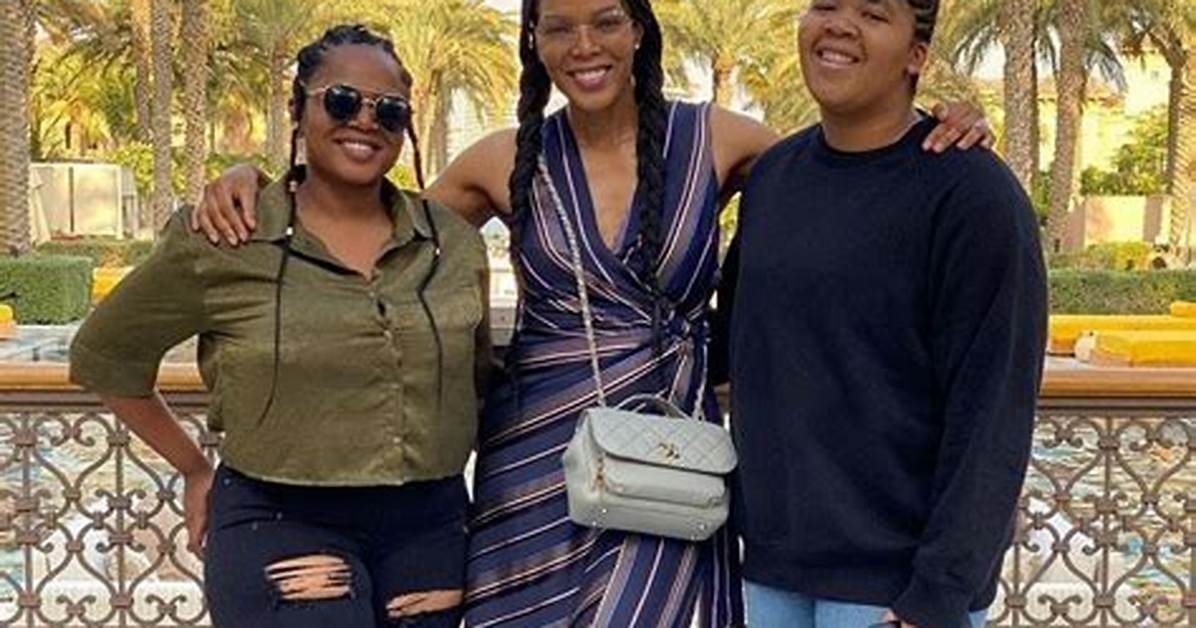 Connie Ferguson’s Daughter Alicia Flaunts Her First Tattoo