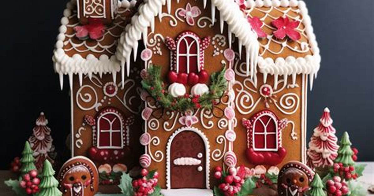Creative Gingerbread House Kits to Decorate This Year