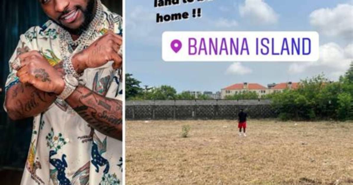 Davido Acquires New House in Banana Island? (Screenshots)