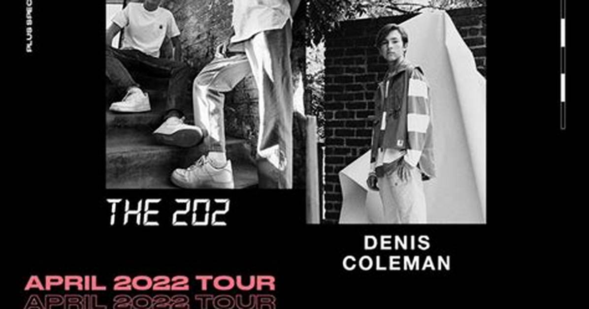 Denis Coleman and the 202 Announce April 2022 Tour