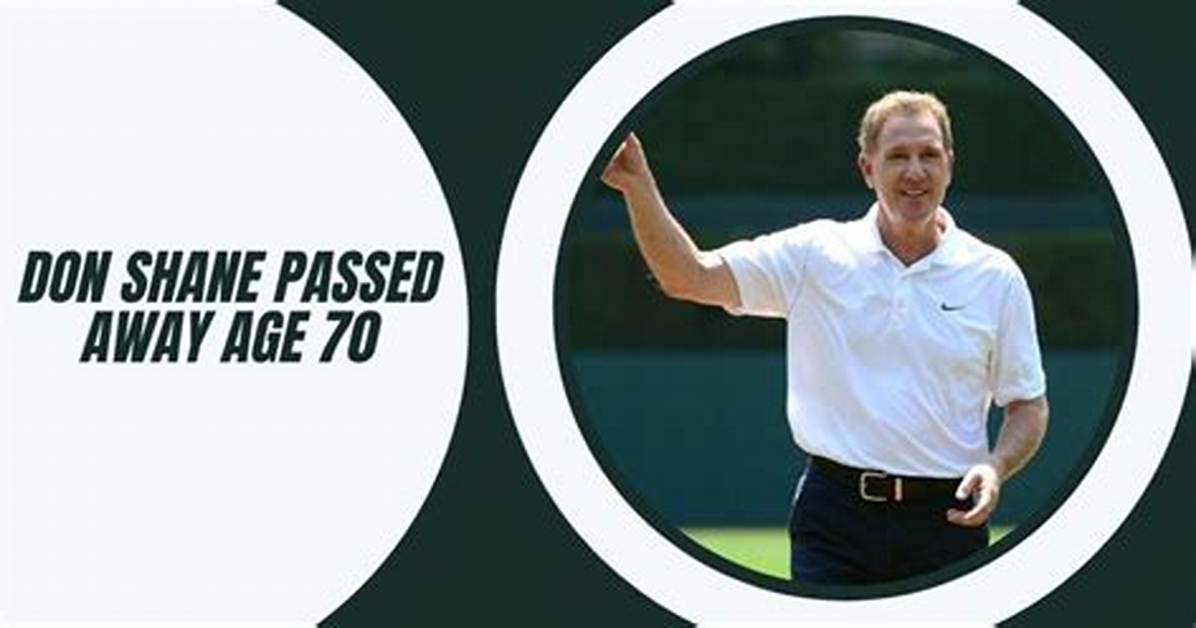 Don Shane Passed Away at the Age of 70