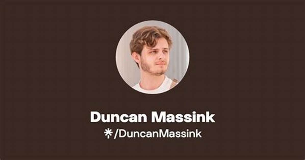 Duncan Massink’s Girlfriend: Who Is Duncan Massink Dating?