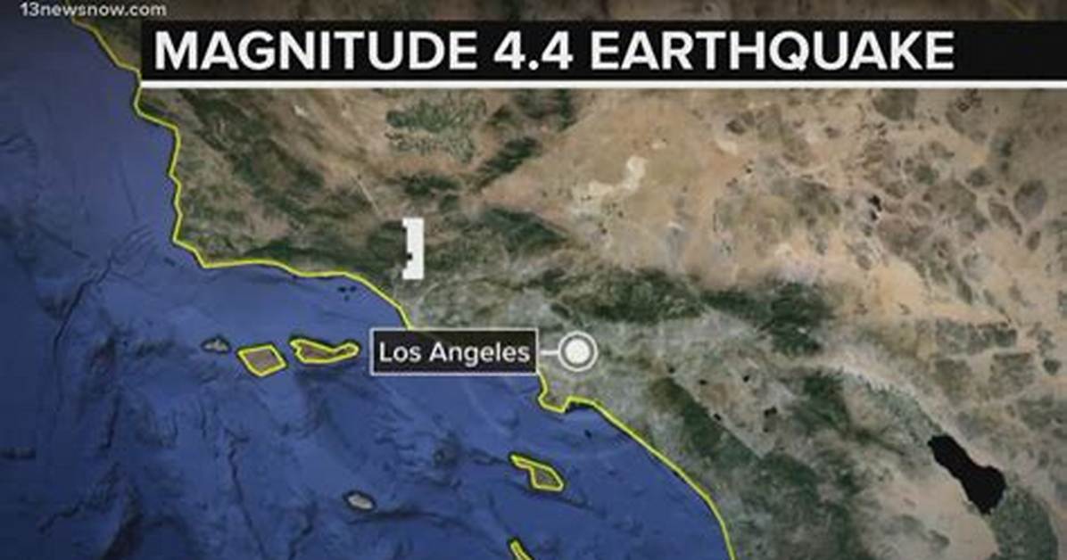 Earthquake Strikes Los Angeles – 4.4 Magnitude Quake Hits Westwood-Ucla Area
