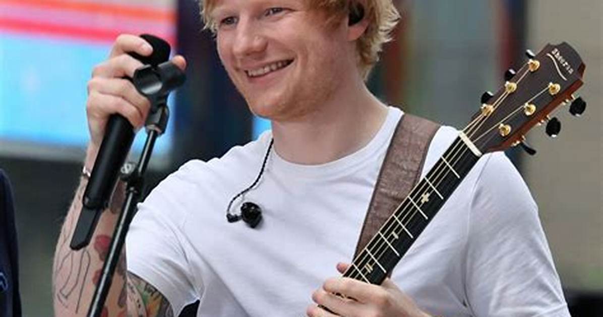 Ed Sheeran: a Year in Review