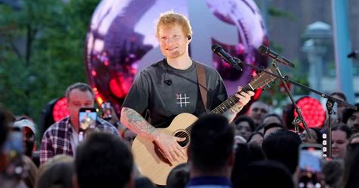 Ed Sheeran Pays a Visit to a Young Fan in Hospital