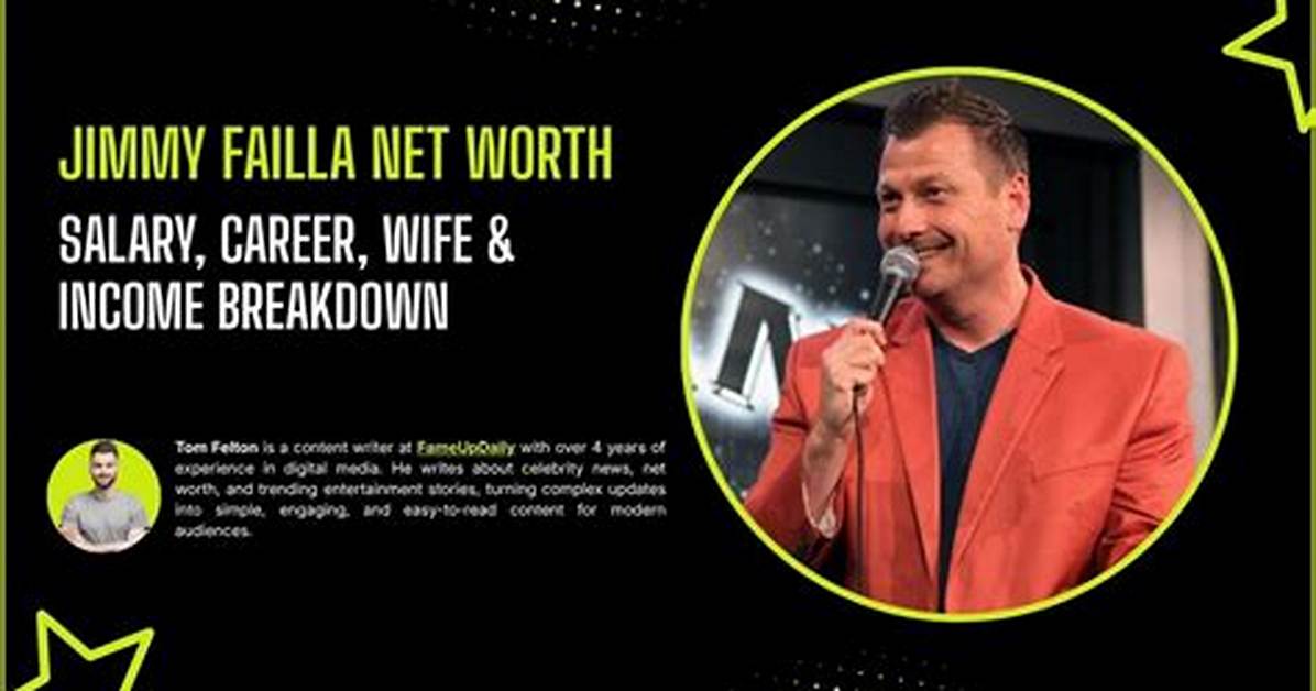 Fame | Jimmy Blewett Net Worth and Salary Income Estimation Jan, 2024