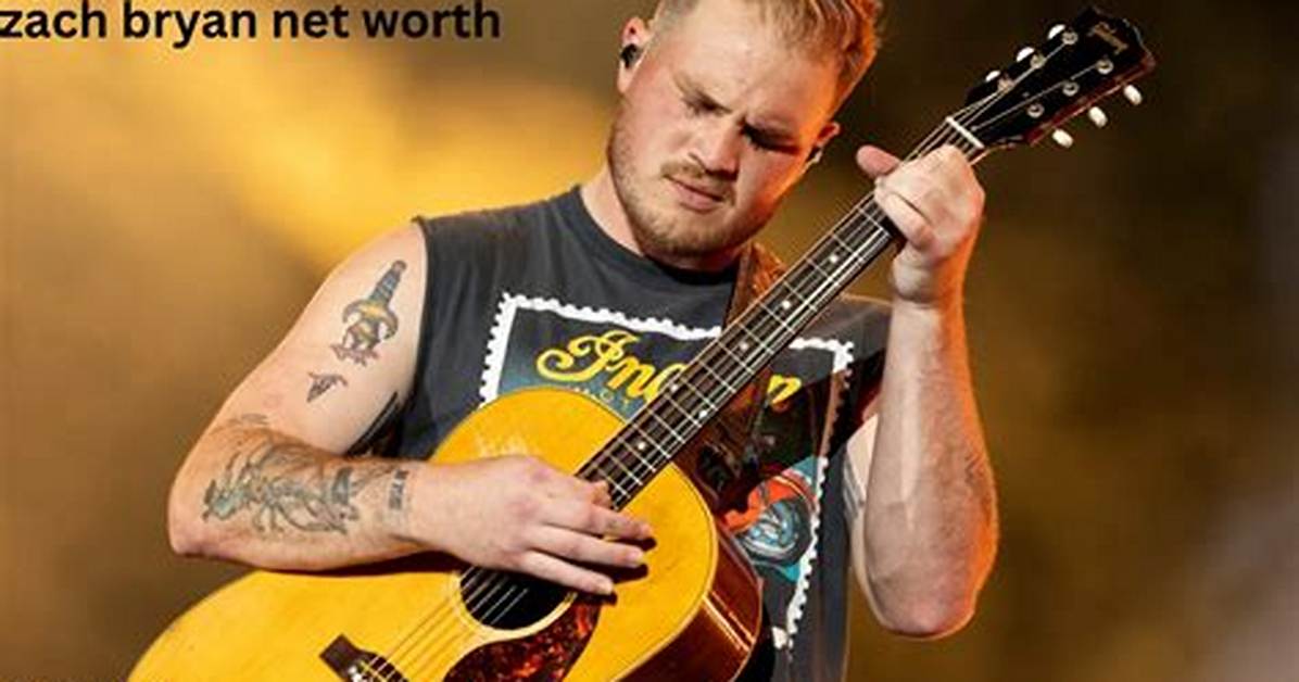 Fame | Zach Bryan Net Worth and Salary Income Estimation Jan, 2024