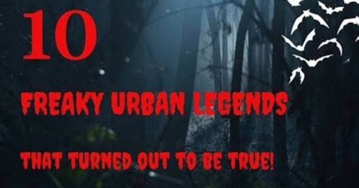 Five Freaky Urban Legends That Turned out to Be True