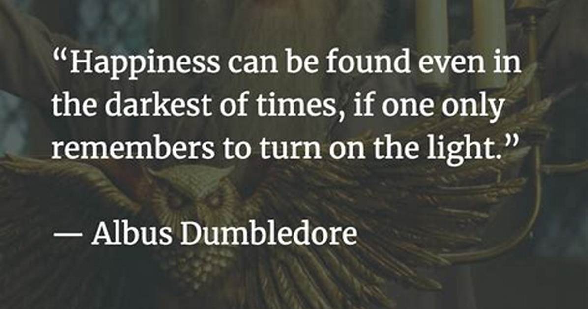 Five of Albus Dumbledore's Best Quotes