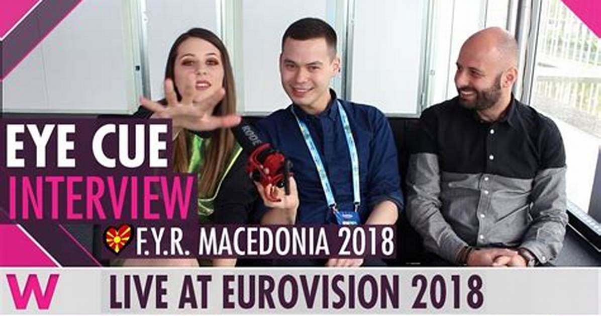 Fyr Macedonia's Eye Cue Have Released Their Eurovision Song "Lost and Found"