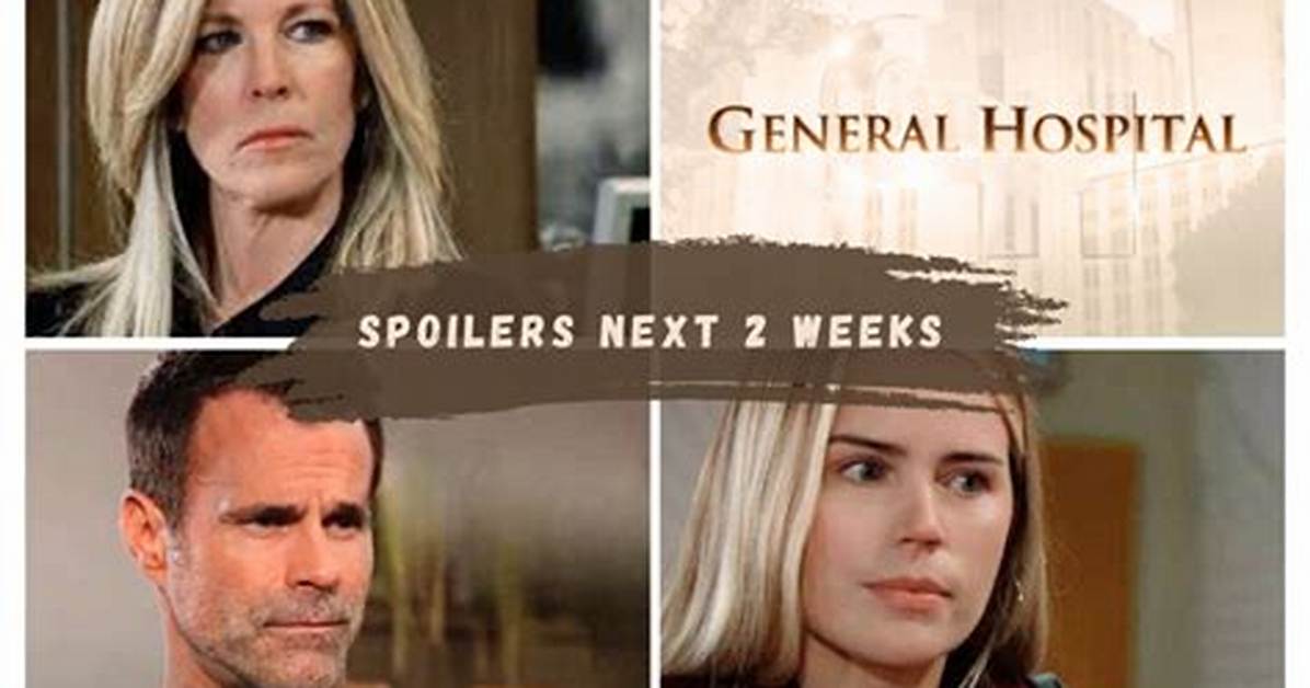 General Hospital Next 2 Weeks: Tragic News Hits Pc, Spencer & Trina’s Marriage Talk, Prison Drama and Sasha’s Warning