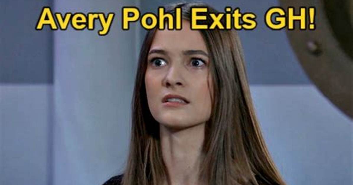 General Hospital Spoilers: Avery Pohl out as Esme Prince – Gh Exit Confirmed