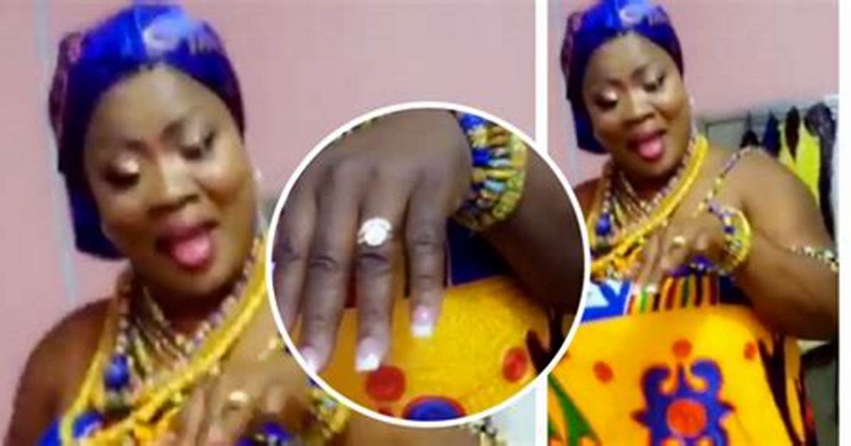 Ghanaian Actress Mercy Asiedu and Nana Agyemang Badu Finally Tie the Knot