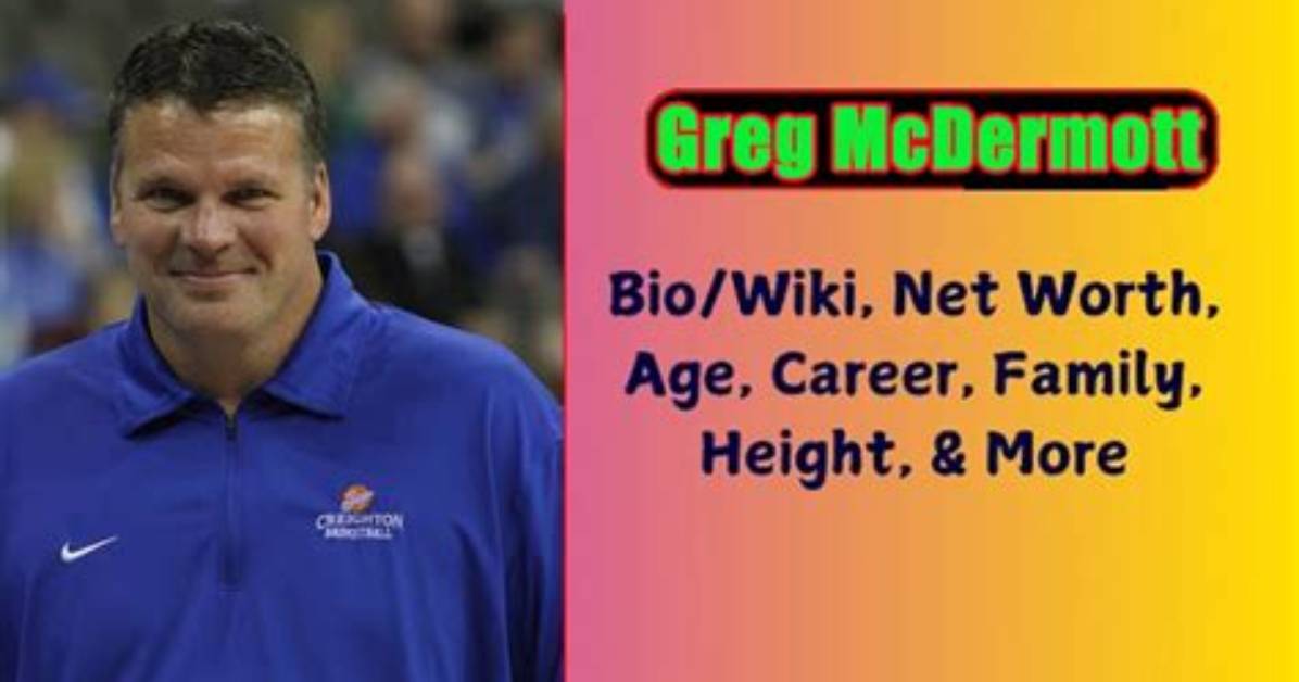 Greg Mcdermott Net Worth, Age, Height, Bio, Birthday, Wiki!