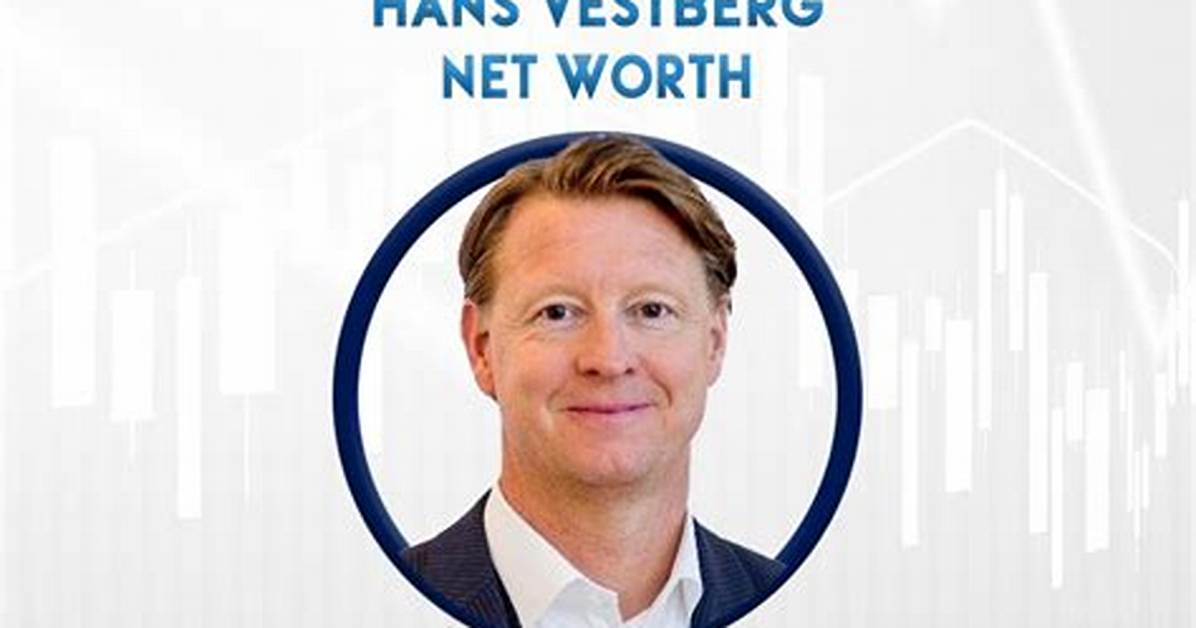 Hans Vestberg Net Worth 2024, Age, Height, Bio, Birthday, Wiki!