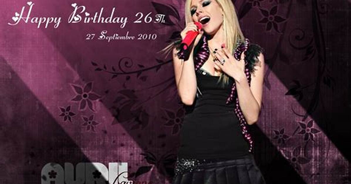 Happy Birthday, Avril Lavigne! - Celebmix