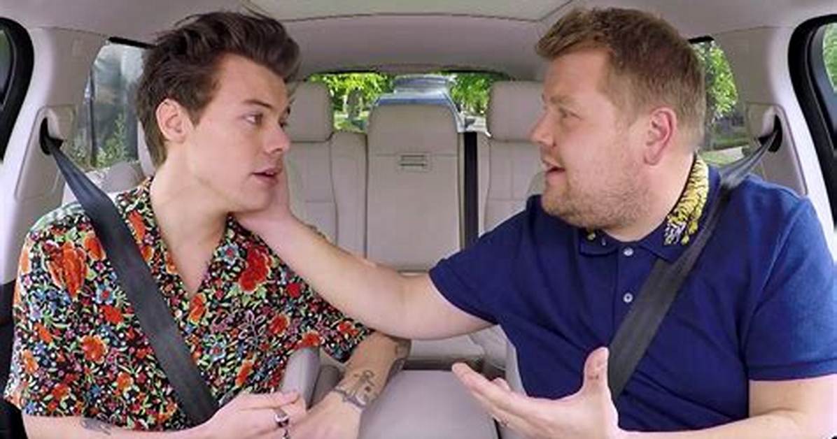 Harry Styles Joins James Corden for #Carpoolharryoke