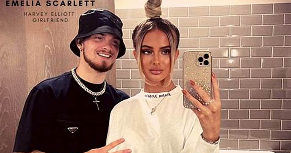 Harvey Elliott Girlfriend; Meet Emelia Scarlett