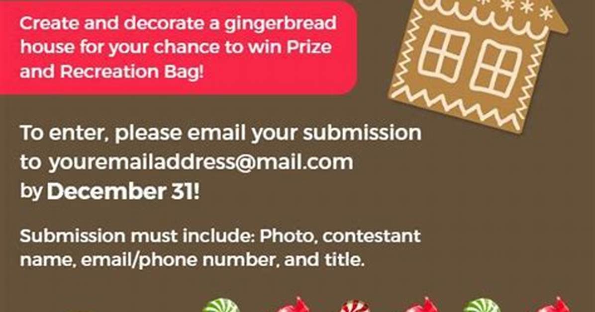Host a Virtual Gingerbread House Contest with Your Besties