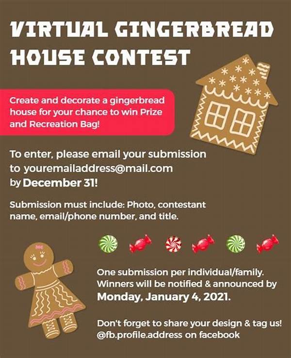 Host a Virtual Gingerbread House Contest with Your Besties