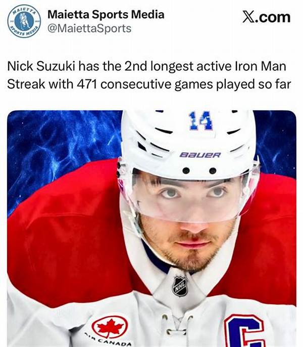 How Many Games Has Nick Suzuki Played?