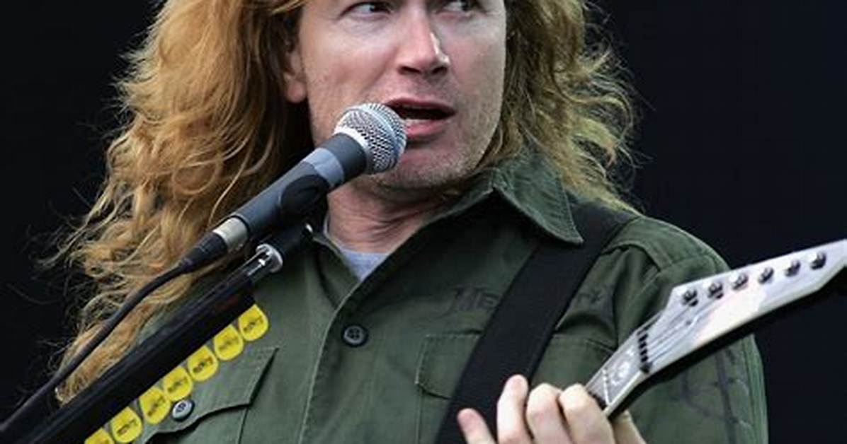 How Much Is Dave Mustaine's Net Worth Today