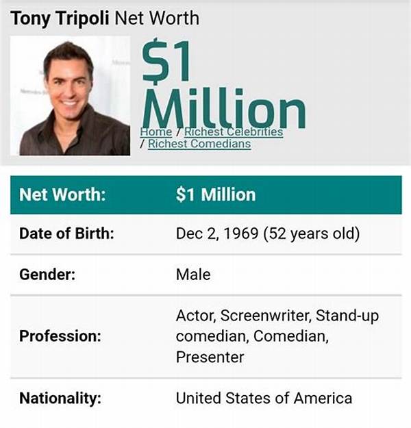 How Much Is Tony Tripoli’s Net Worth in 2023