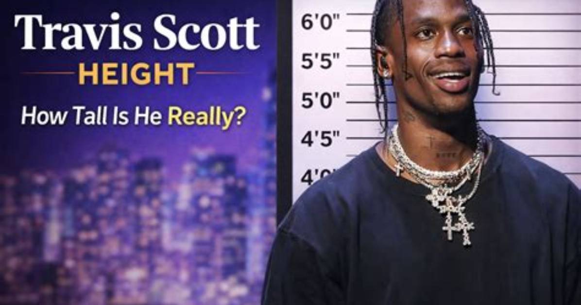How Tall Is Travis Scott?