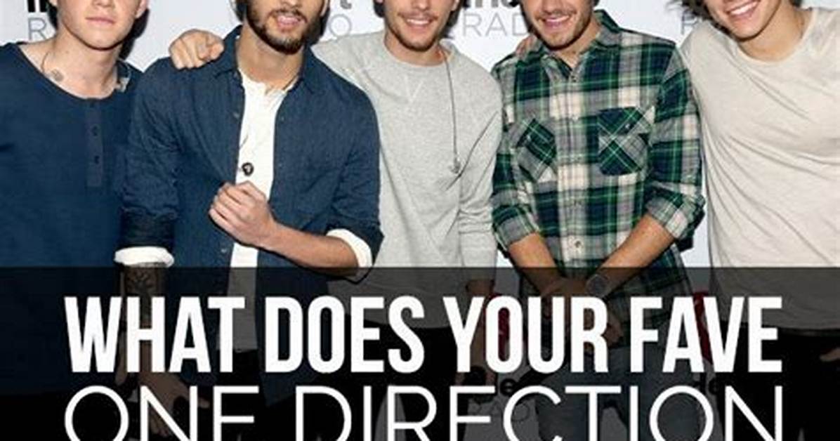 How to Choose Your One Direction Fave