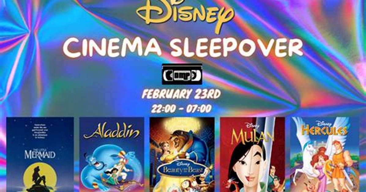 How to Organise the Ultimate Disney Sleepover
