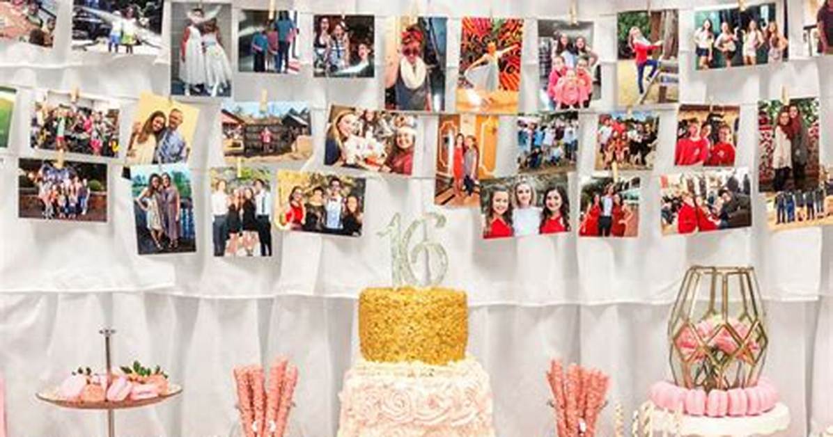 How to Plan the Perfect Sweet 16 Birthday Party