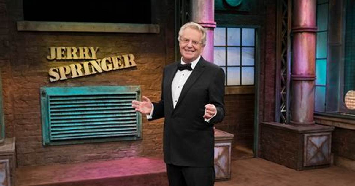 Inside the Life of Jerry Springer: Biography, Net Worth & More, Brief Intro