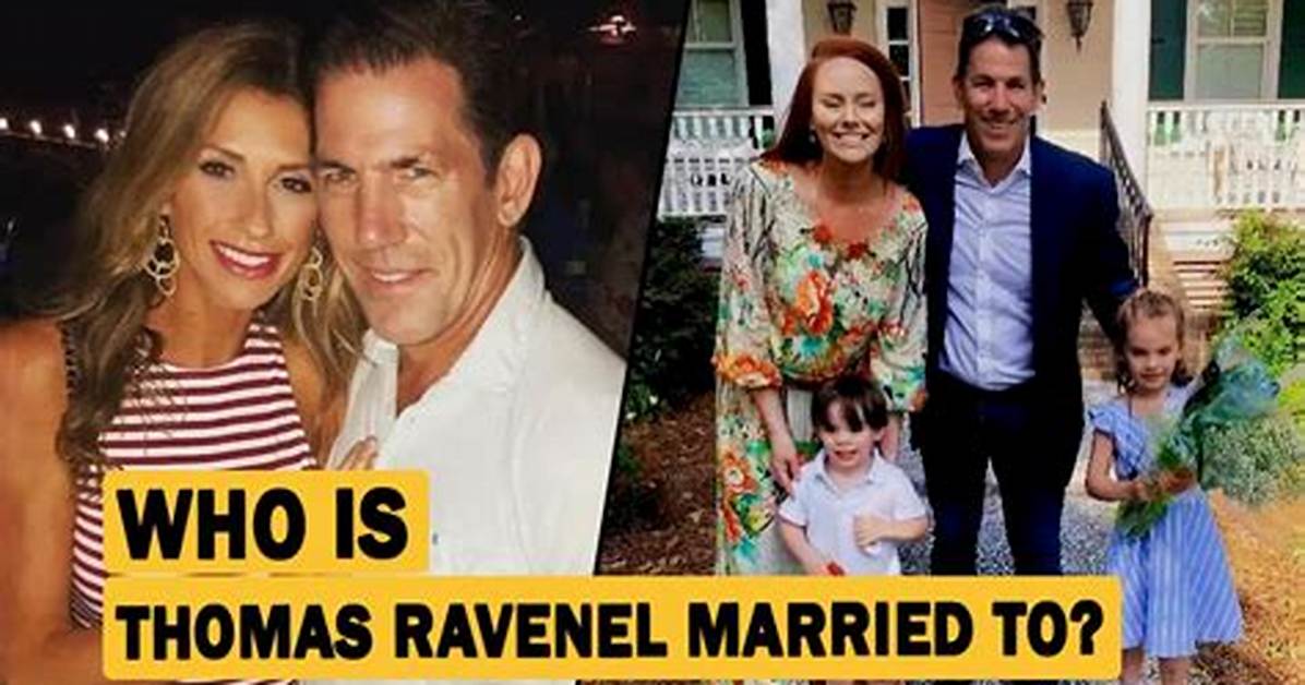 Inside Thomas Ravenel Personal Life: His Marriage and Children