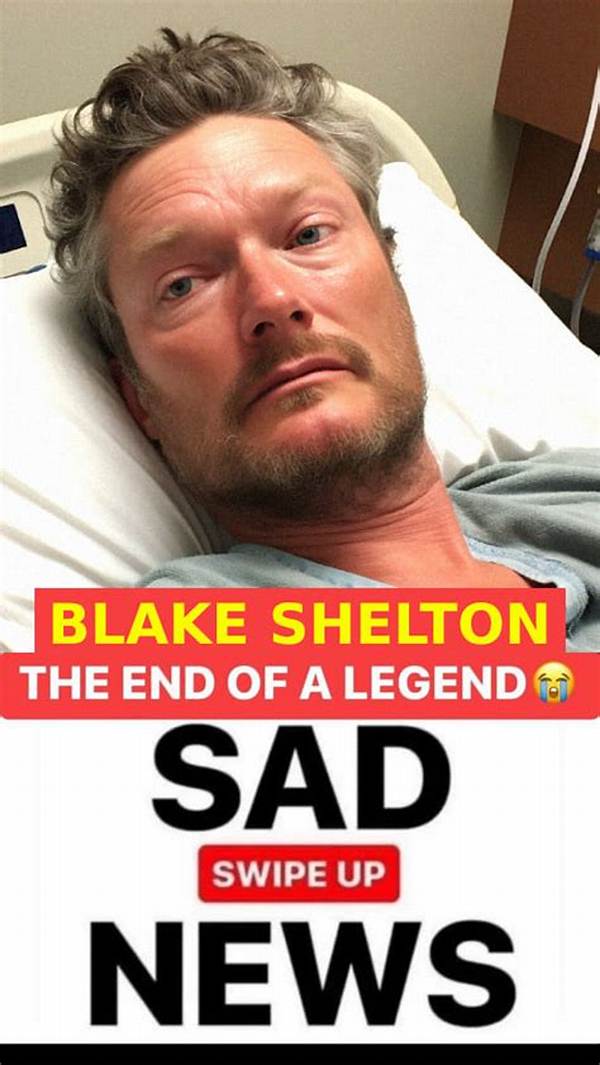 Is Blake Shelton Sick? Does He Have Any Illness?